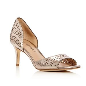 Via Spiga | Lysette Rose Gold Pumps Size 10